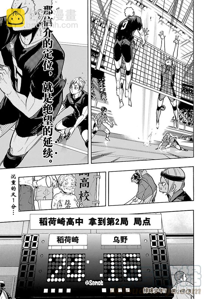 🍝排球少年！！ 第274话 老大 第19页