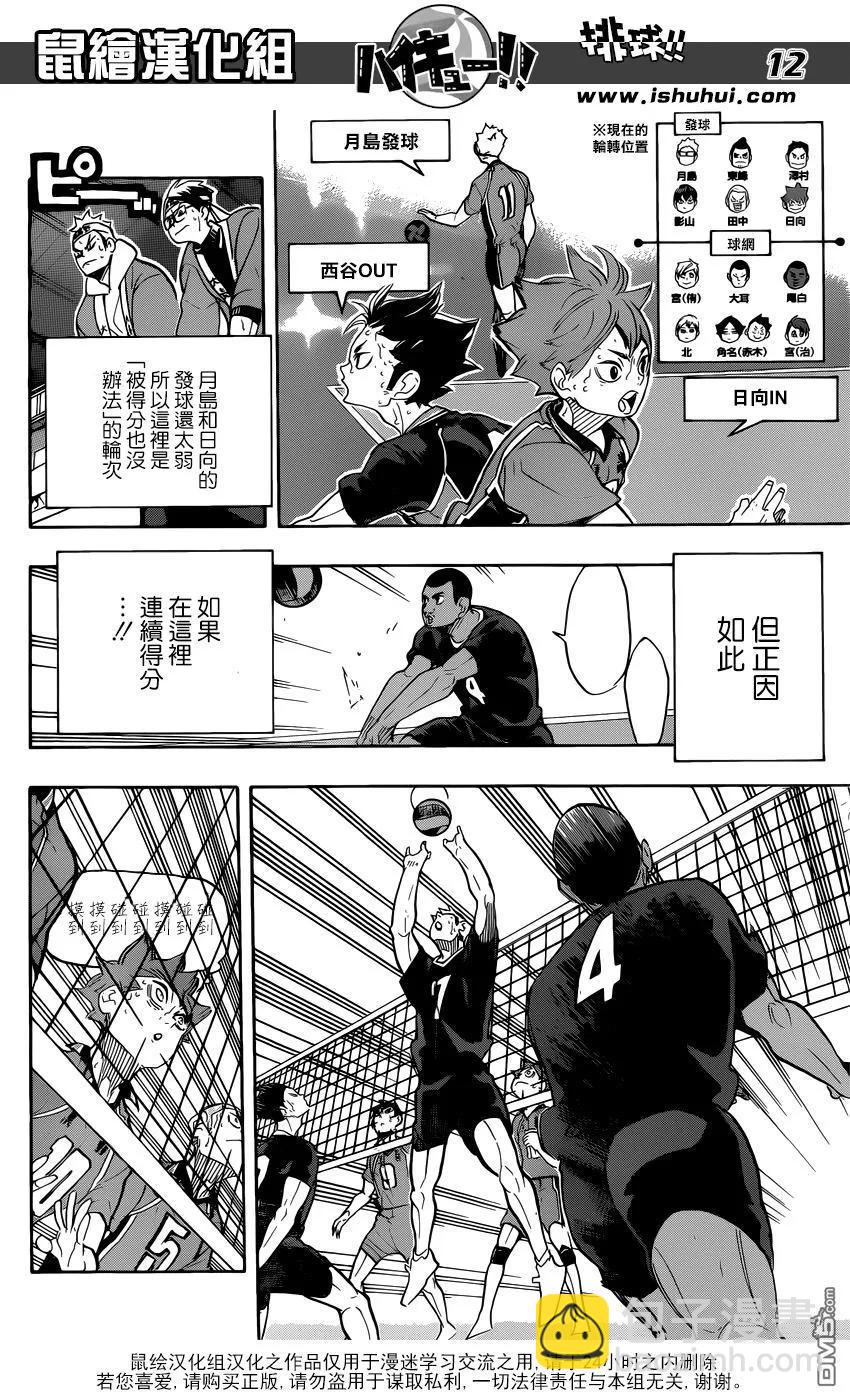 🍝排球少年！！ 第284话 维系 第11页