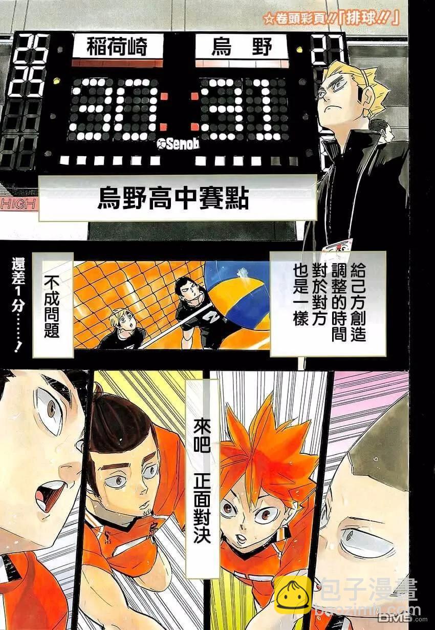 🍝排球少年！！ 第290话 怪物们的盛宴 第2页