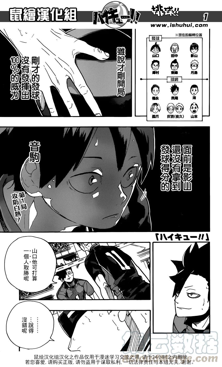 🍝排球少年！！ 第298话 向导 第1页