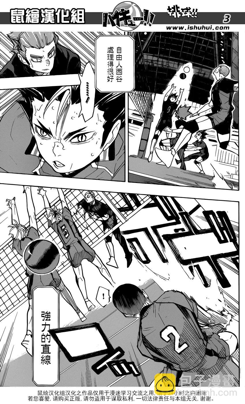 🍝排球少年！！ 第310话 鸟笼 第4页