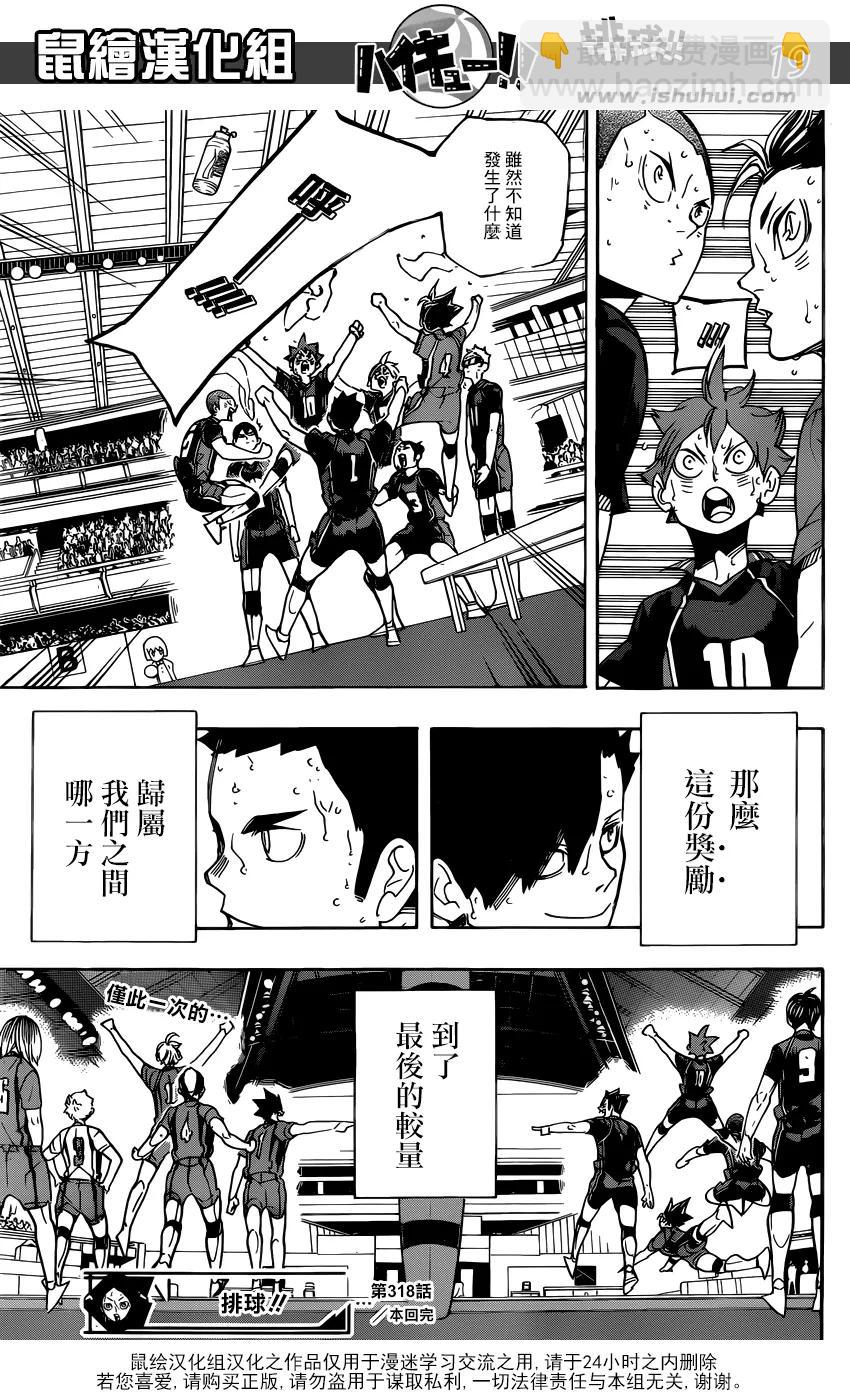 🍝排球少年！！ 第318话 搭档 第20页