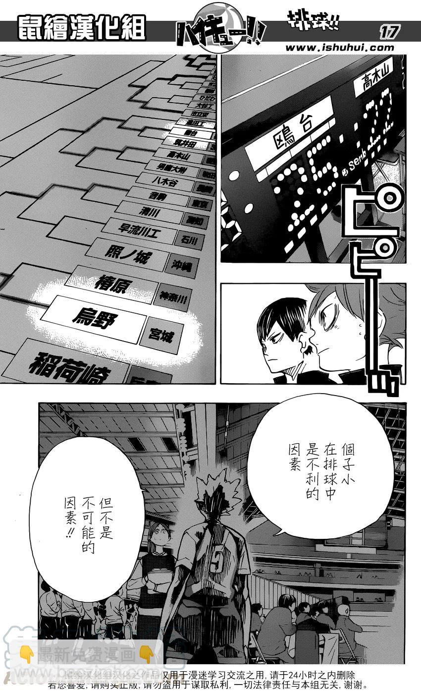 🍝排球少年！！ 第326话 午后 第17页