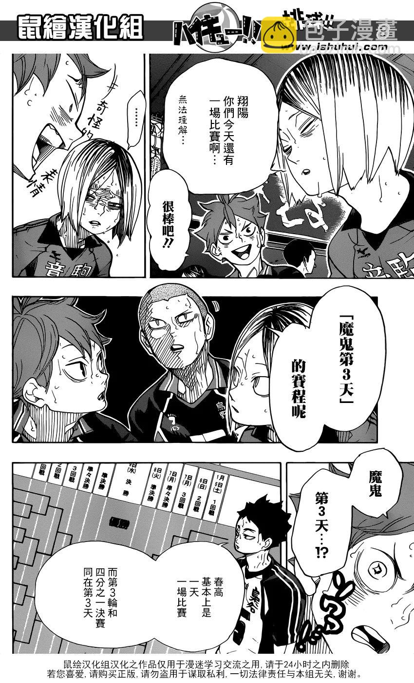 🍝排球少年！！ 第326话 午后 第8页