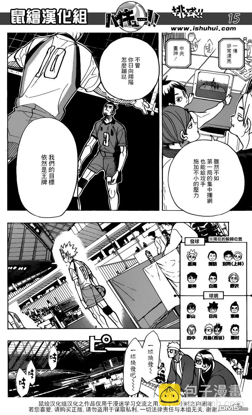 🍝排球少年！！ 第348话 攻略的攻略 第14页