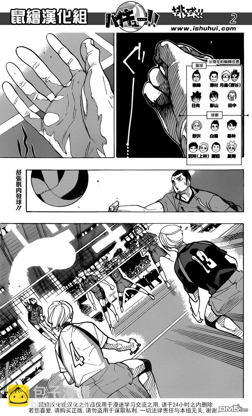 🍝排球少年！！ 第348话 攻略的攻略 第2页