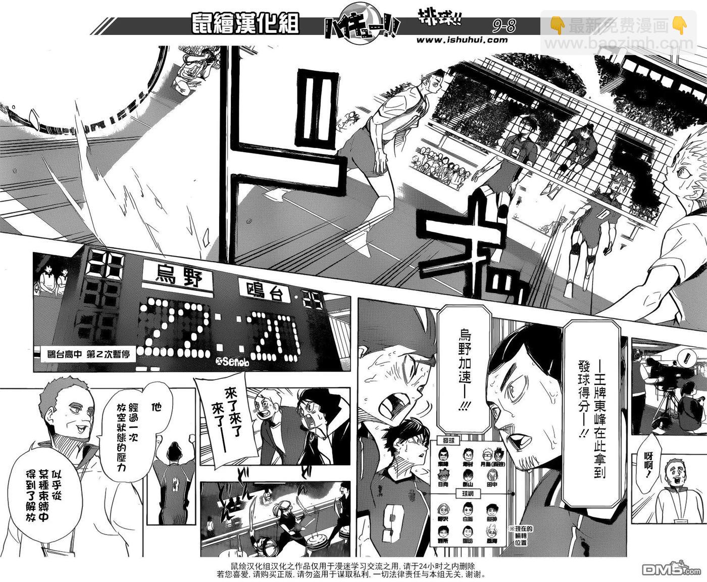 🍝排球少年！！ 第356话 思考体力 第7页