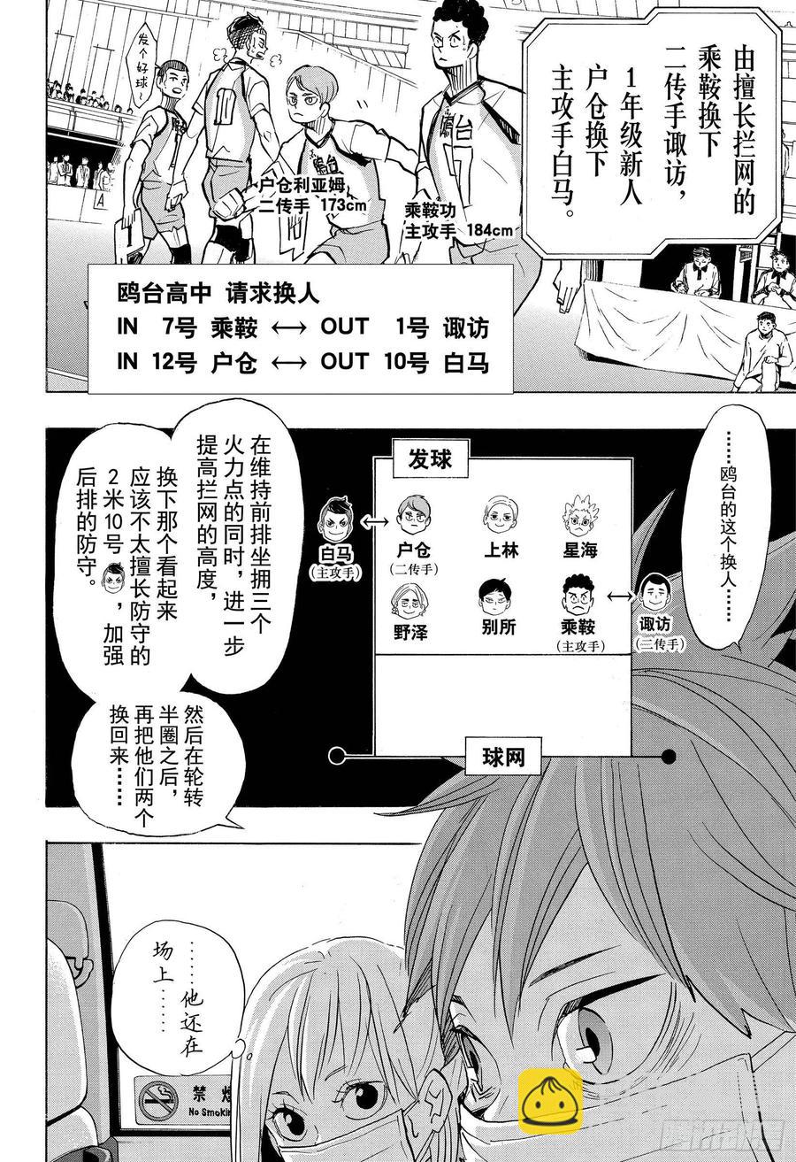 🍝排球少年！！ 第366话 目不转晴 第14页