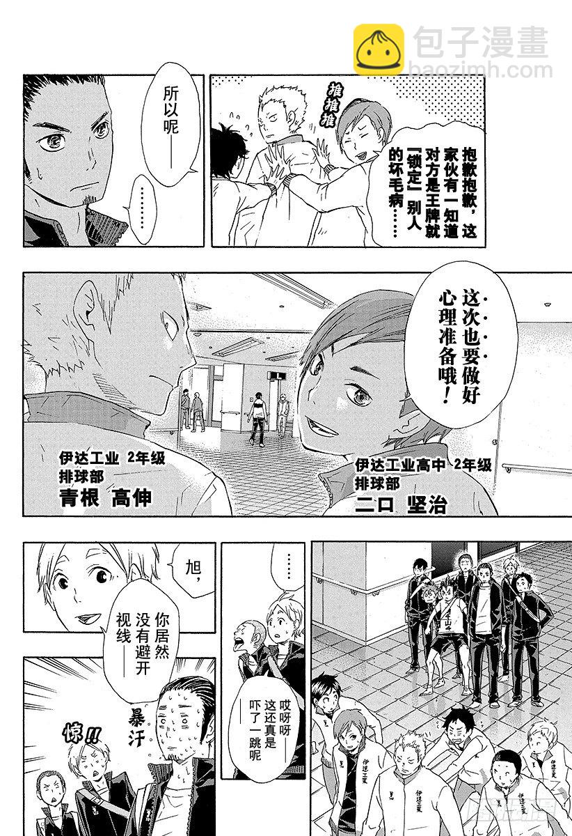 🍝排球少年！！ 第38话 热身 第4页