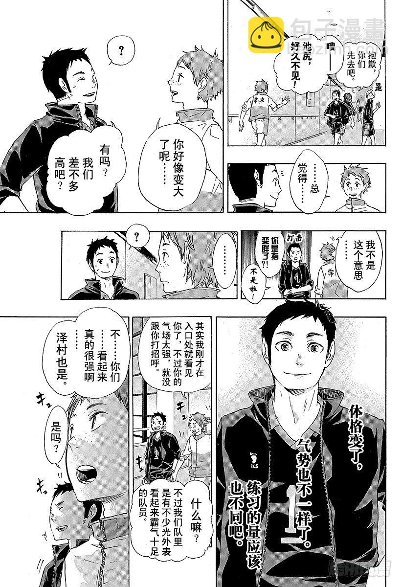 🍝排球少年！！ 第38话 热身 第9页