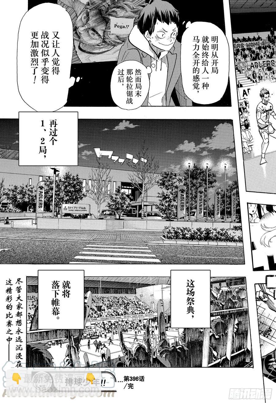 🍝排球少年！！ 第396话 饥饿·2 第22页