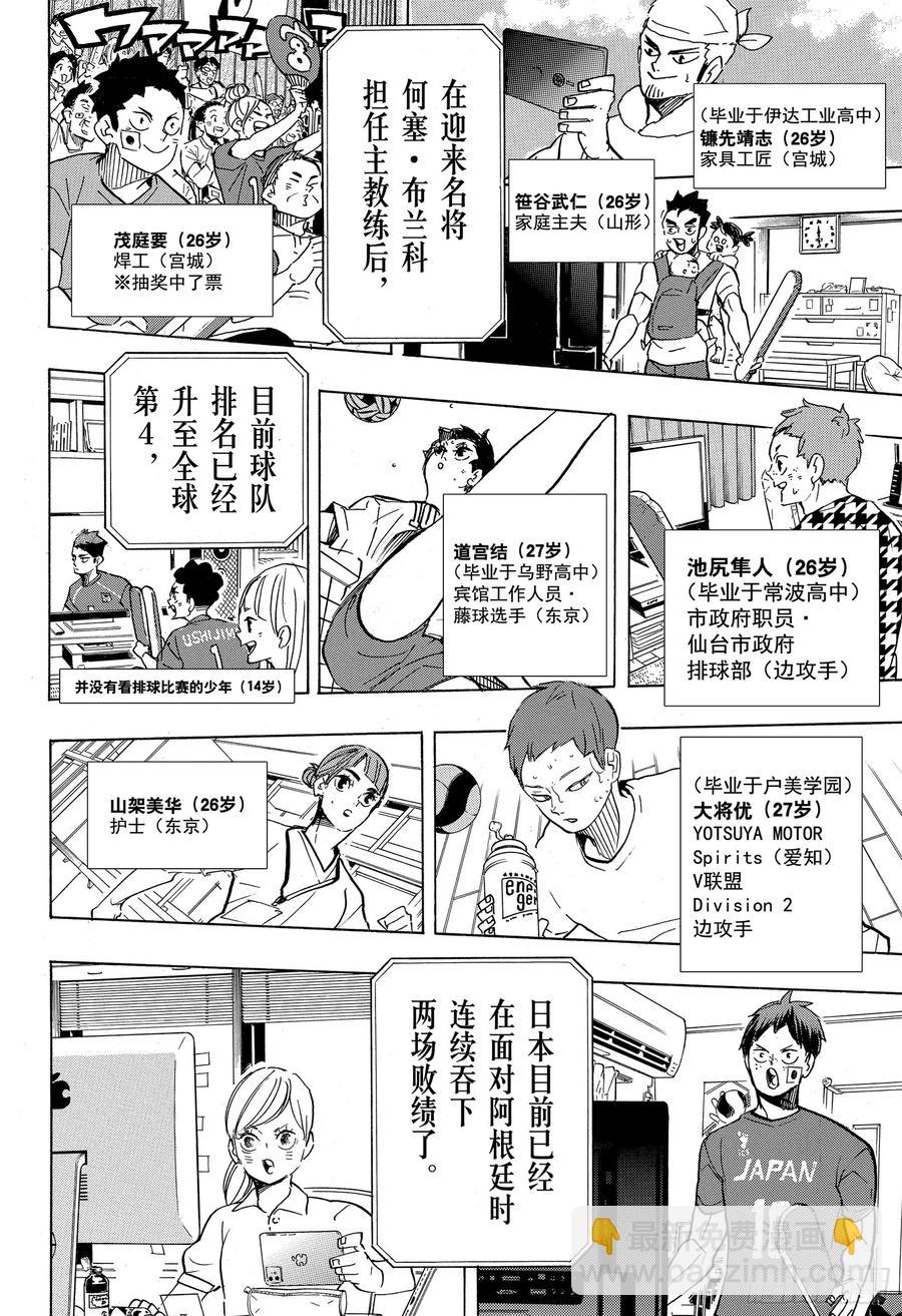 🍝排球少年！！ 最终话 挑战者们 第11页