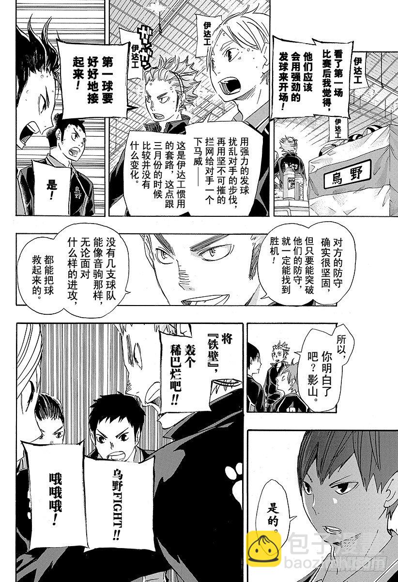 🍝排球少年！！ 第42话 铁壁 第2页
