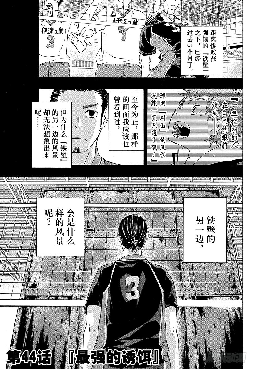 🍝排球少年！！ 第44话 『最强的诱饵』 第1页