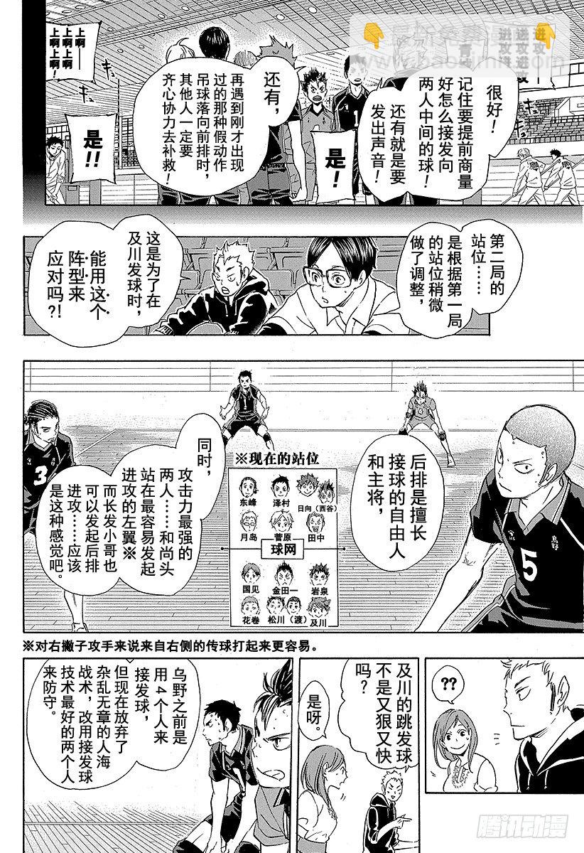 🍝排球少年！！ 第56话 『少数精锐』 第10页