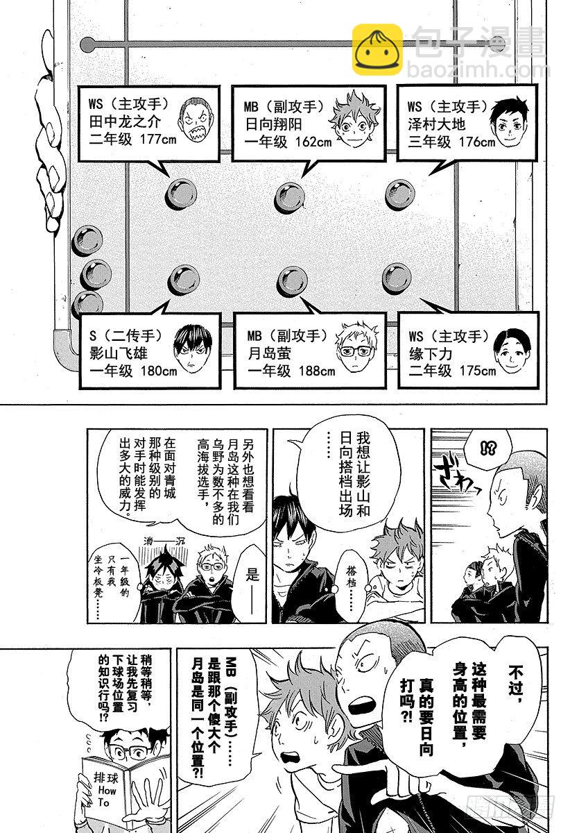 🍝排球少年！！ 第10话 胆小鬼的紧张 第11页