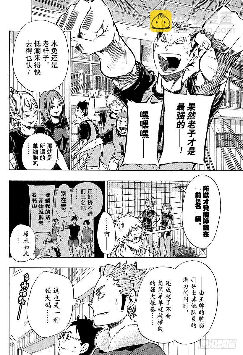 🍝排球少年！！ 第96话 黑色的队伍 第4页