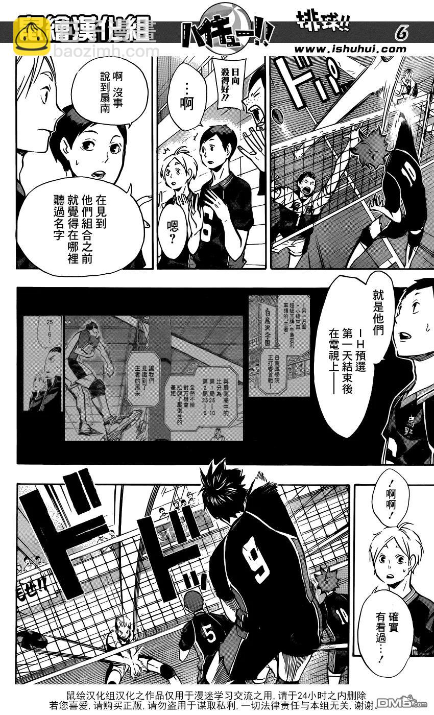 🍝排球少年！！ 第100话 姿态 第6页