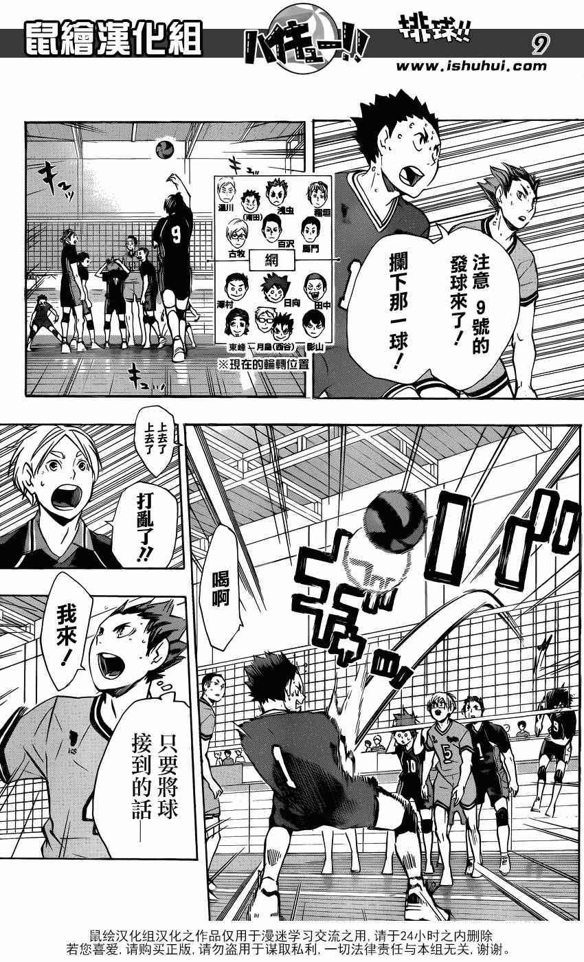 🍝排球少年!! 第103话 第9页