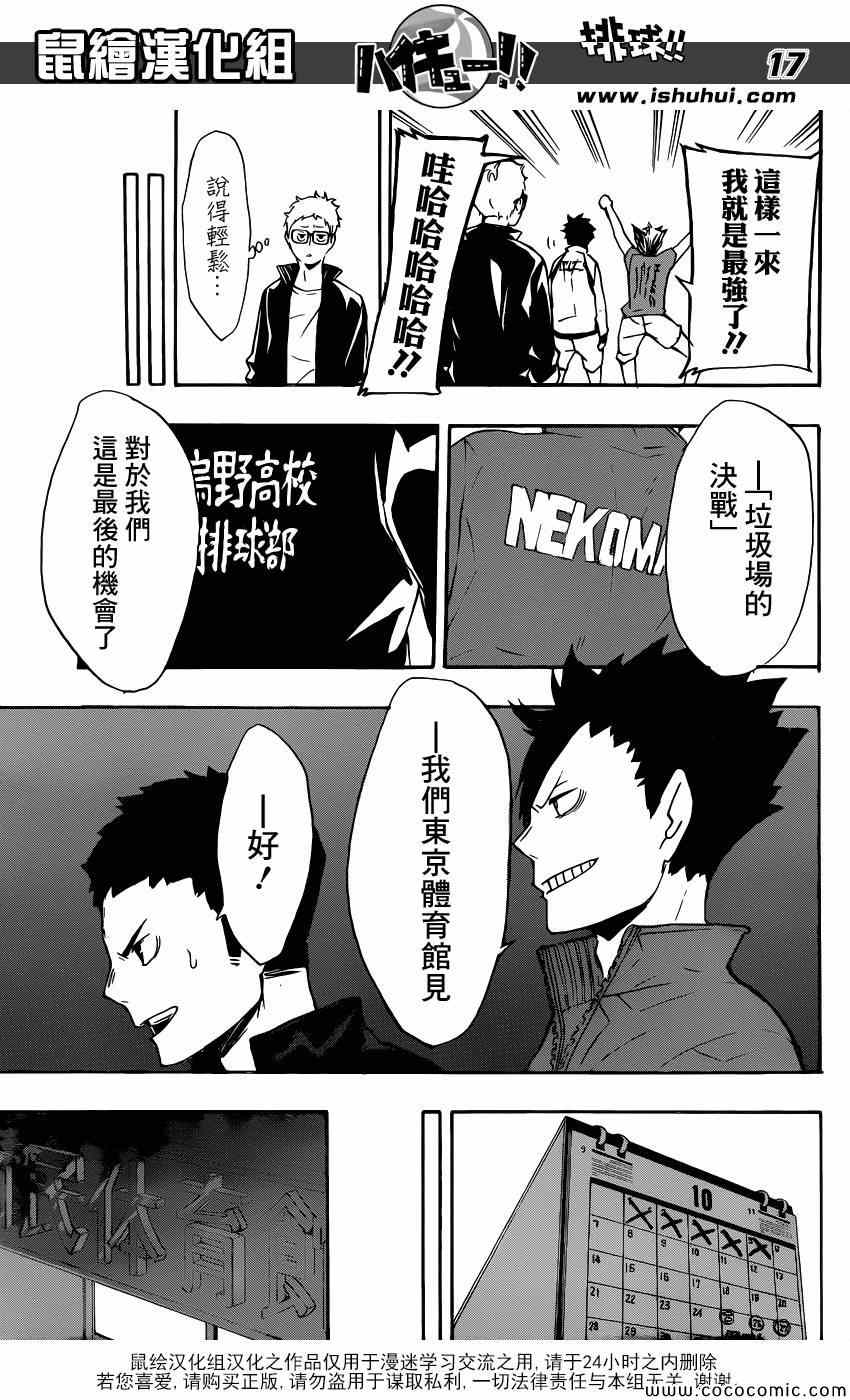 🍝排球少年!! 第107话 第17页
