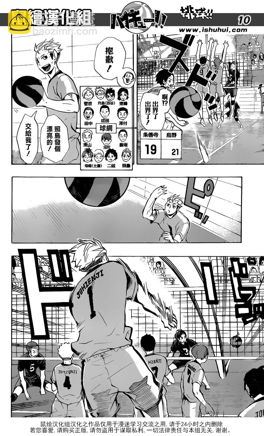 🍝排球少年!! 第111话 第10页
