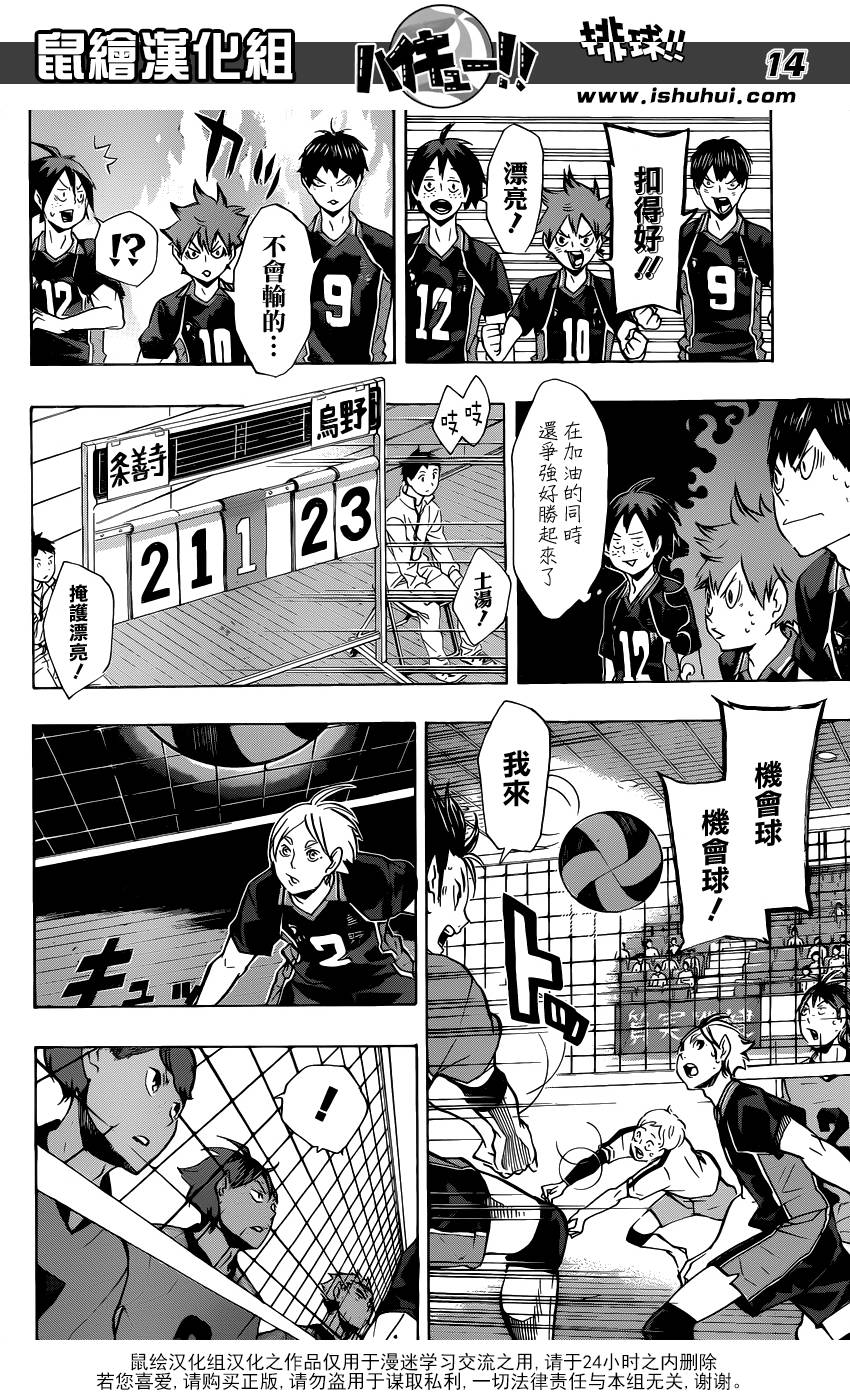 🍝排球少年!! 第111话 第14页