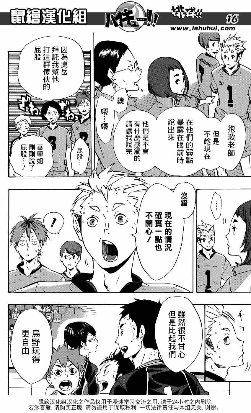 🍝排球少年!! 第113话 第16页