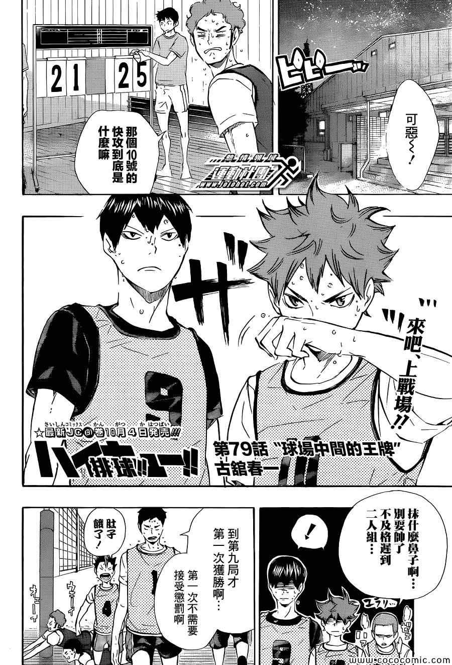 🍝排球少年!! 第79话 第2页