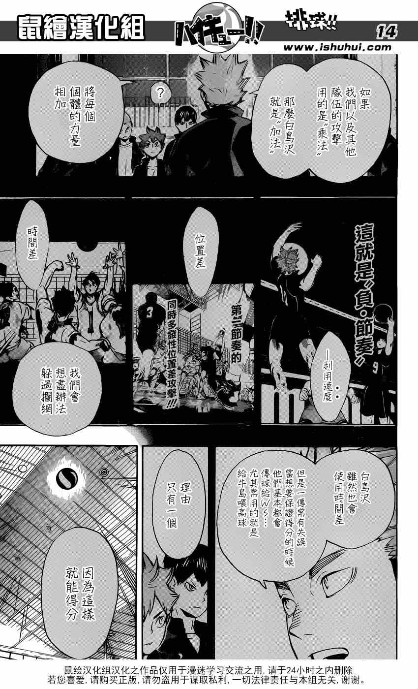 🍝排球少年!! 第150话 第13页