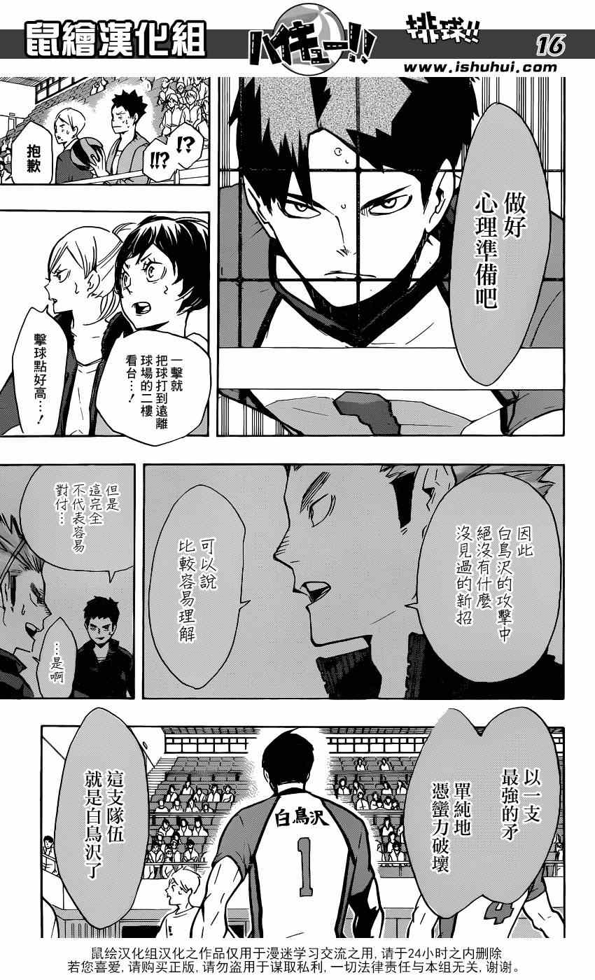 🍝排球少年!! 第150话 第15页