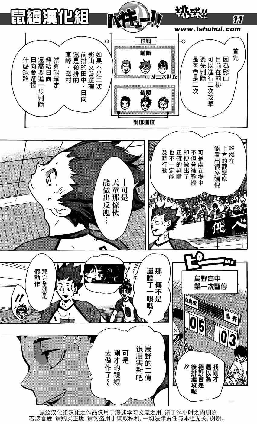 🍝排球少年!! 第156话 第9页