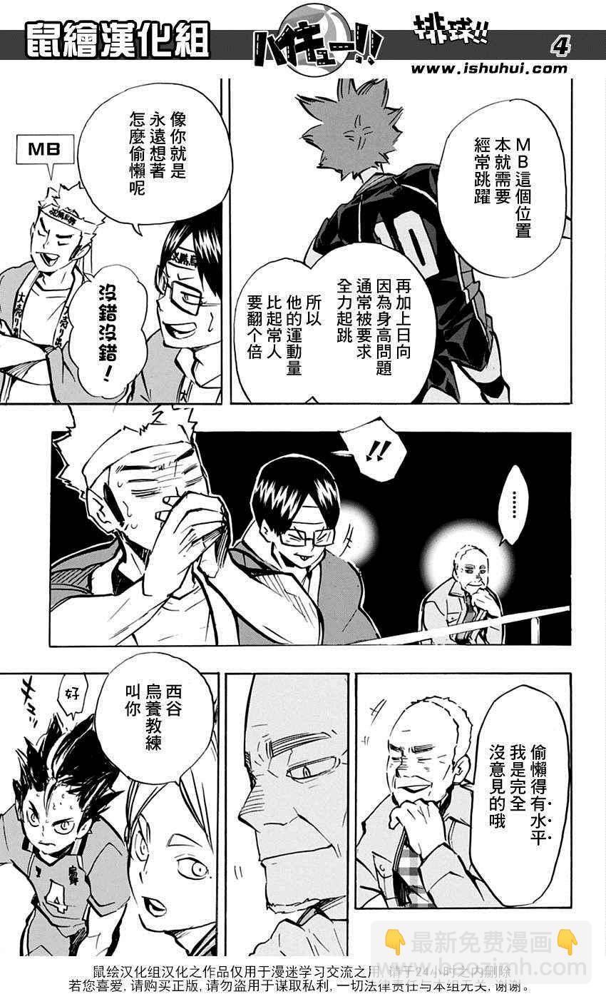 🍝排球少年!! 第170话 第5页