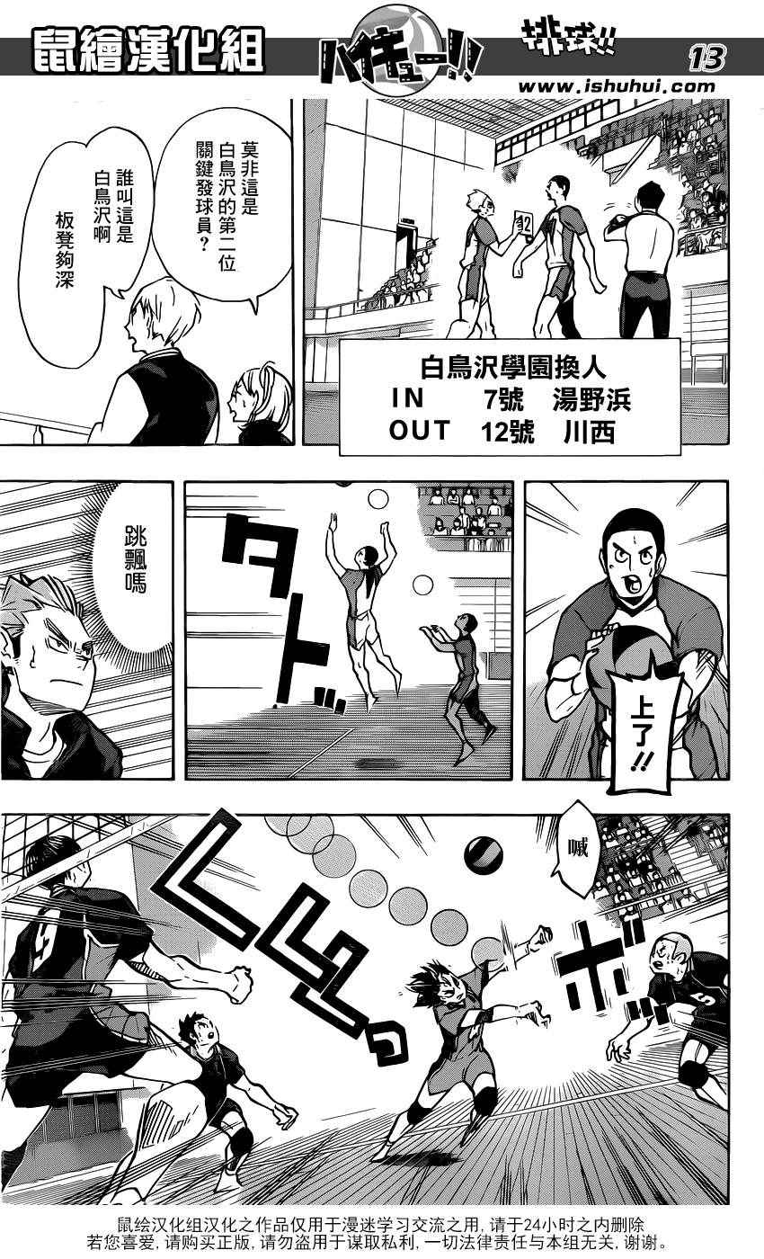 🍝排球少年!! 第172话 第13页