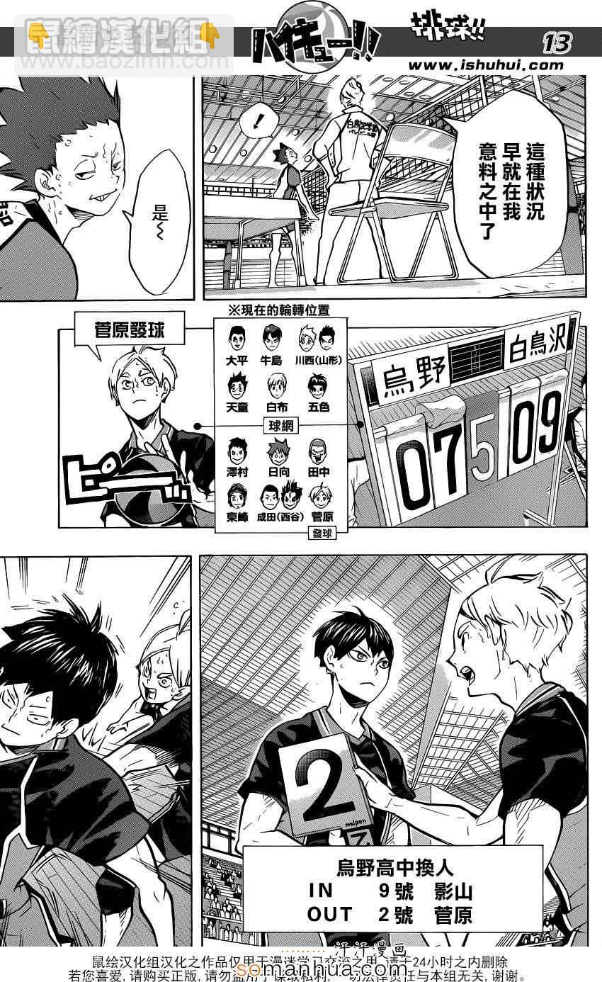 🍝排球少年!! 第180话 第14页