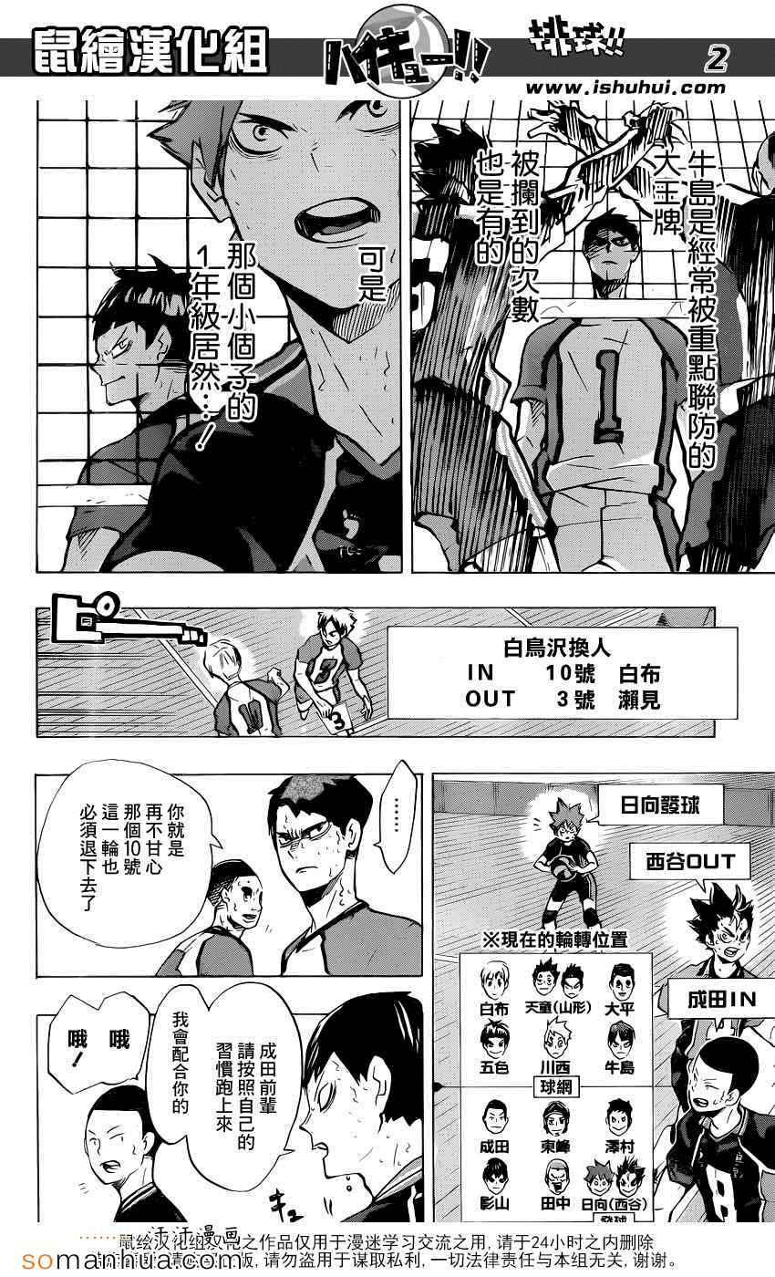 🍝排球少年!! 第182话 第3页