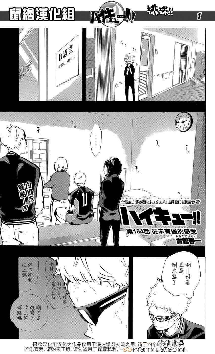 🍝排球少年!! 第184话 第2页