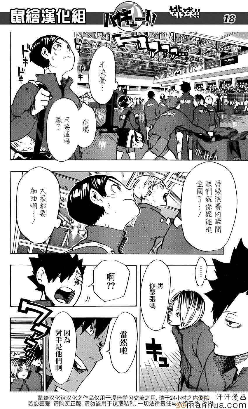🍝排球少年!! 第190话 第17页