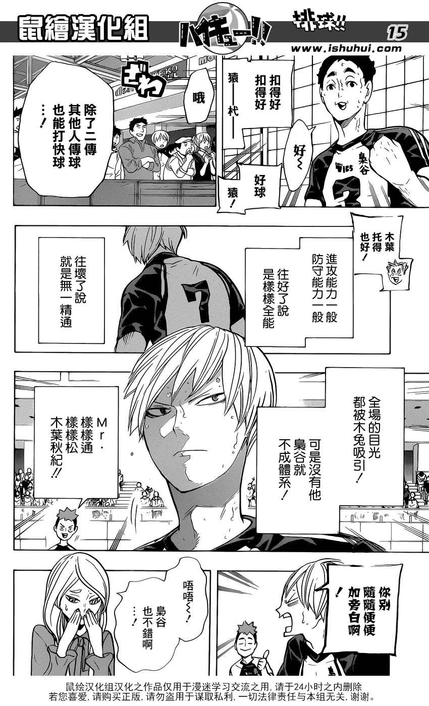 🍝排球少年!! 第194话 第15页