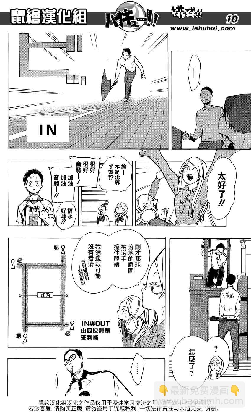 🍝排球少年!! 第198话 第10页