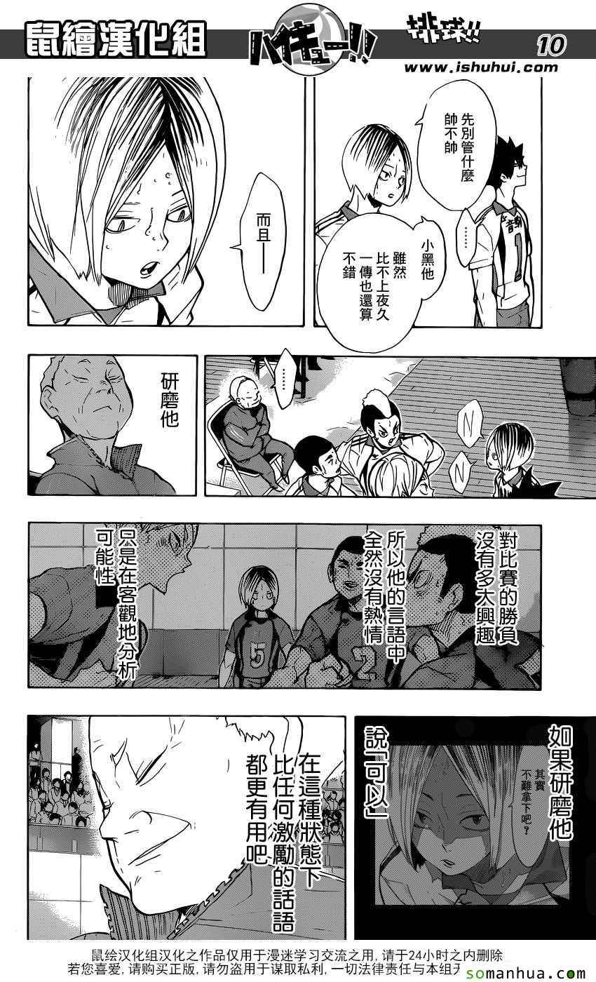 🍝排球少年!! 第200话 第10页