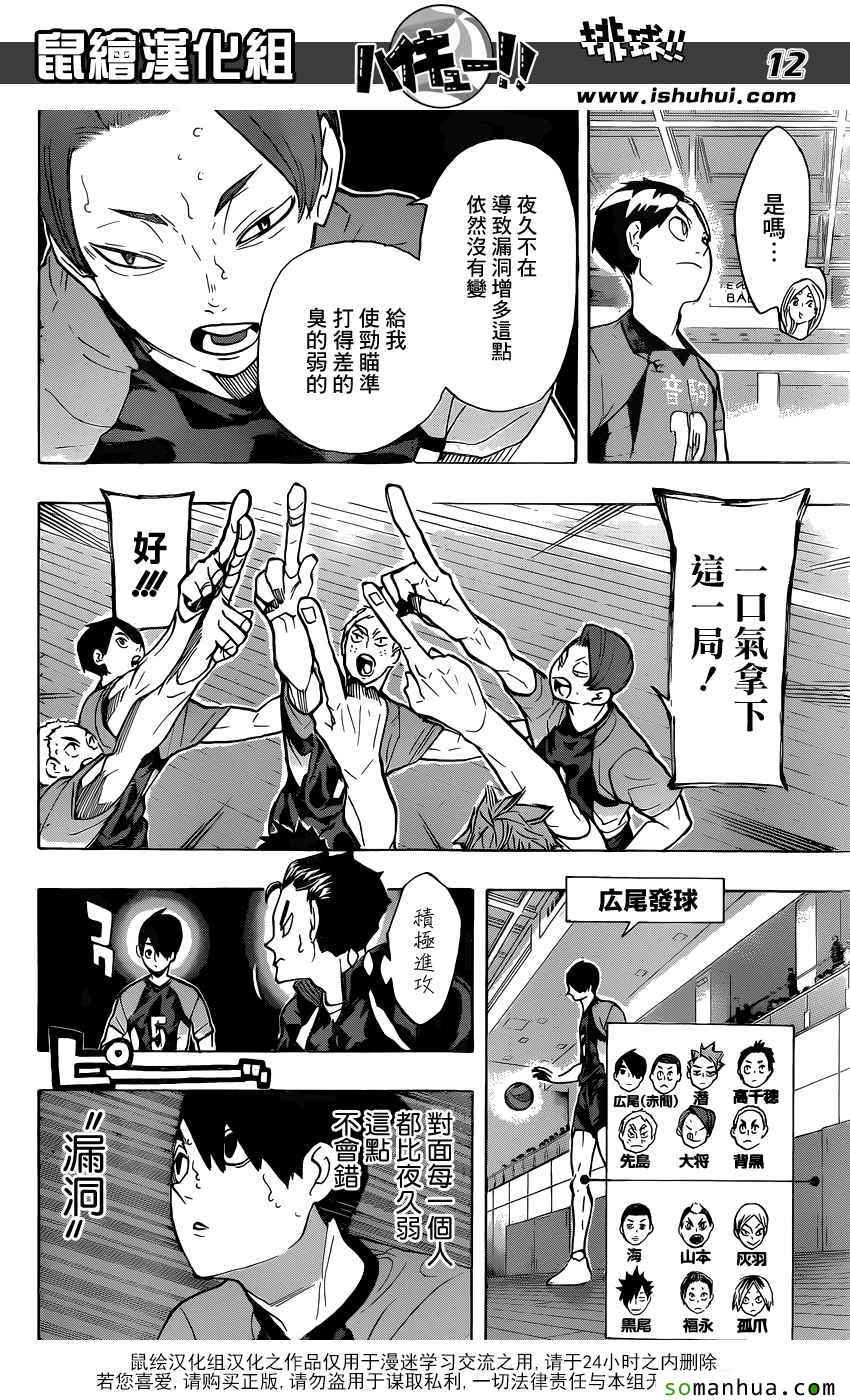 🍝排球少年!! 第200话 第12页