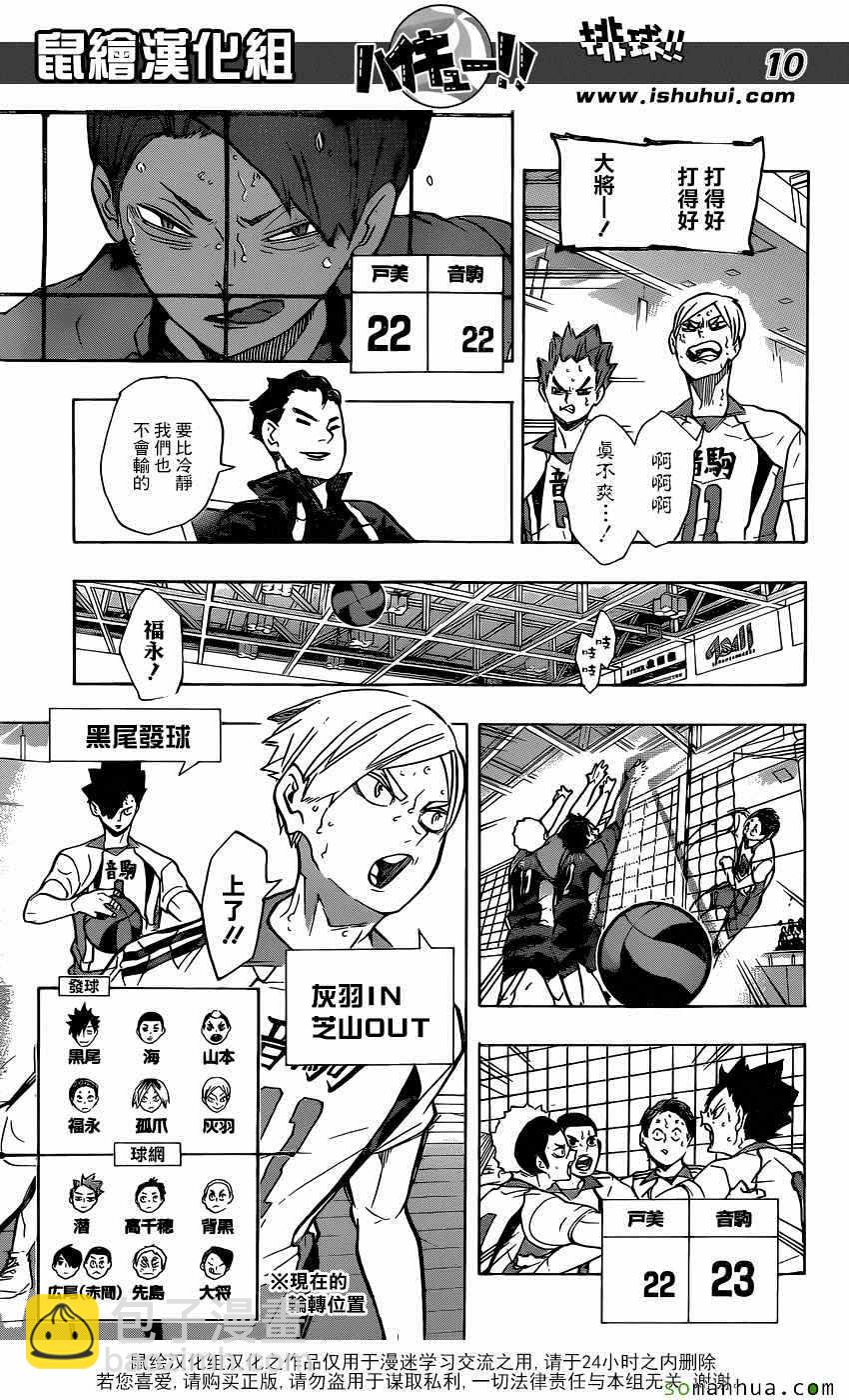 🍝排球少年!! 第204话 第10页