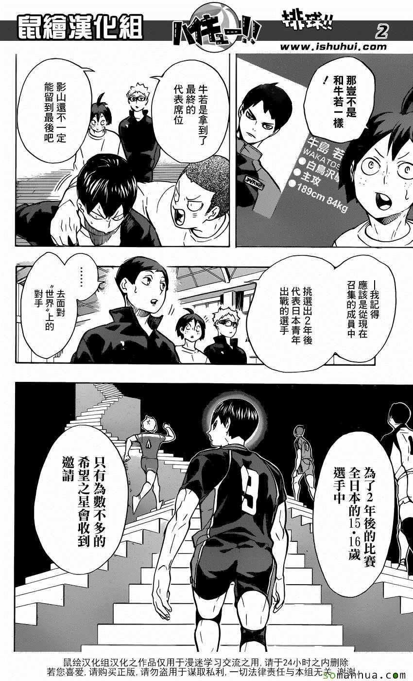 🍝排球少年!! 第208话 第2页