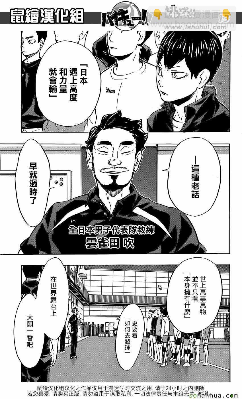 🍝排球少年!! 第210话 第13页