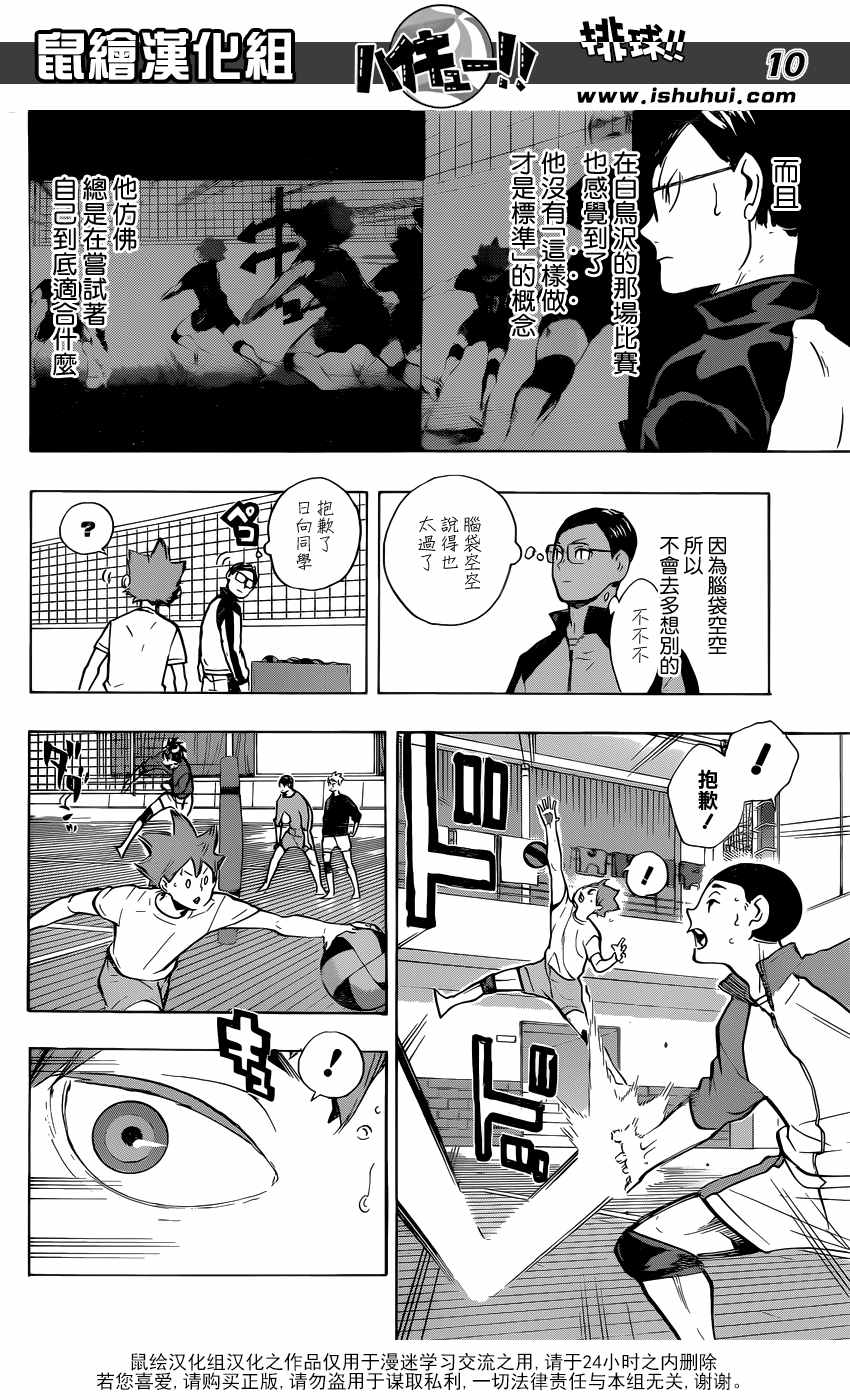 🍝排球少年!! 第214话 第10页