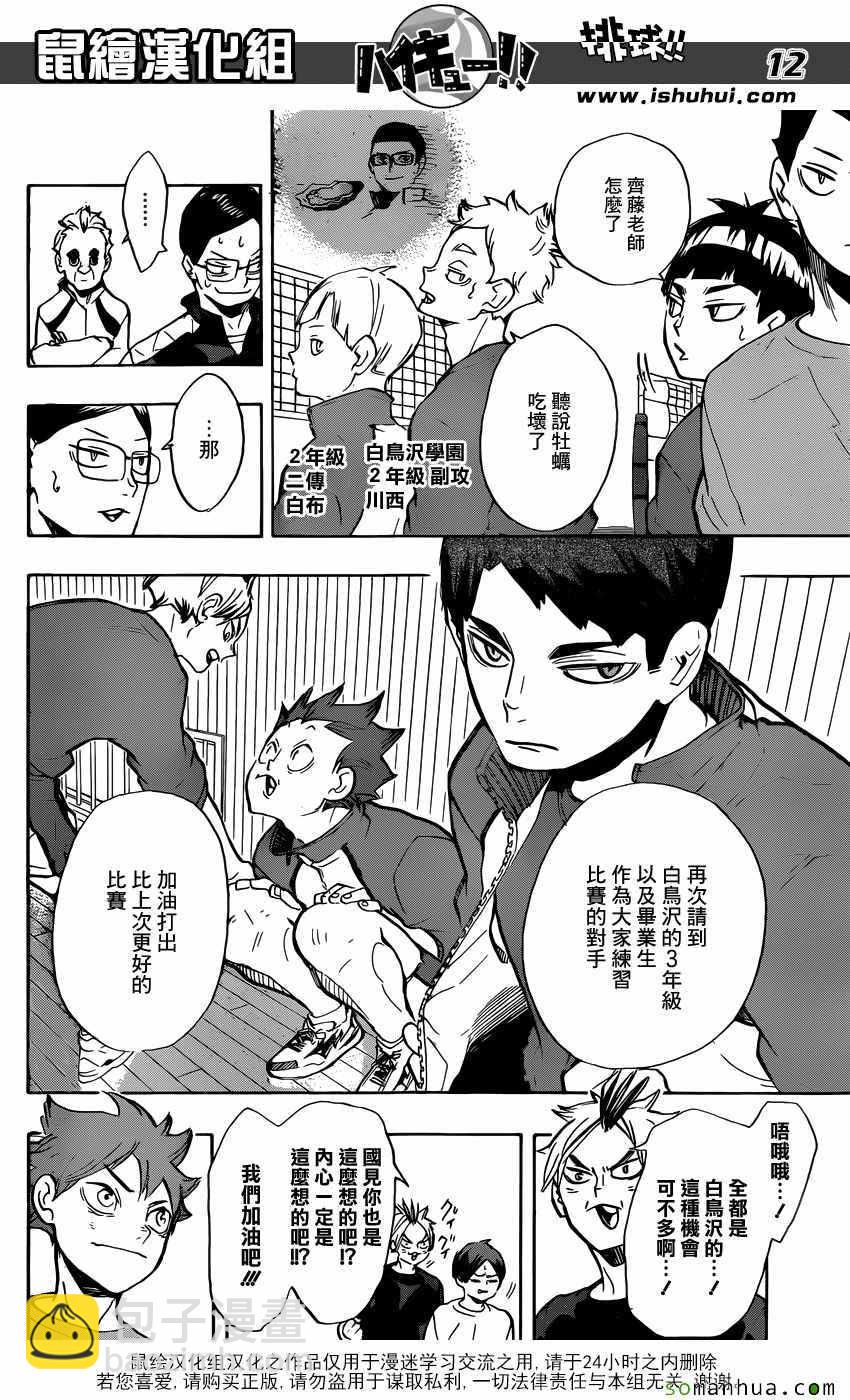 🍝排球少年!! 第218话 第12页