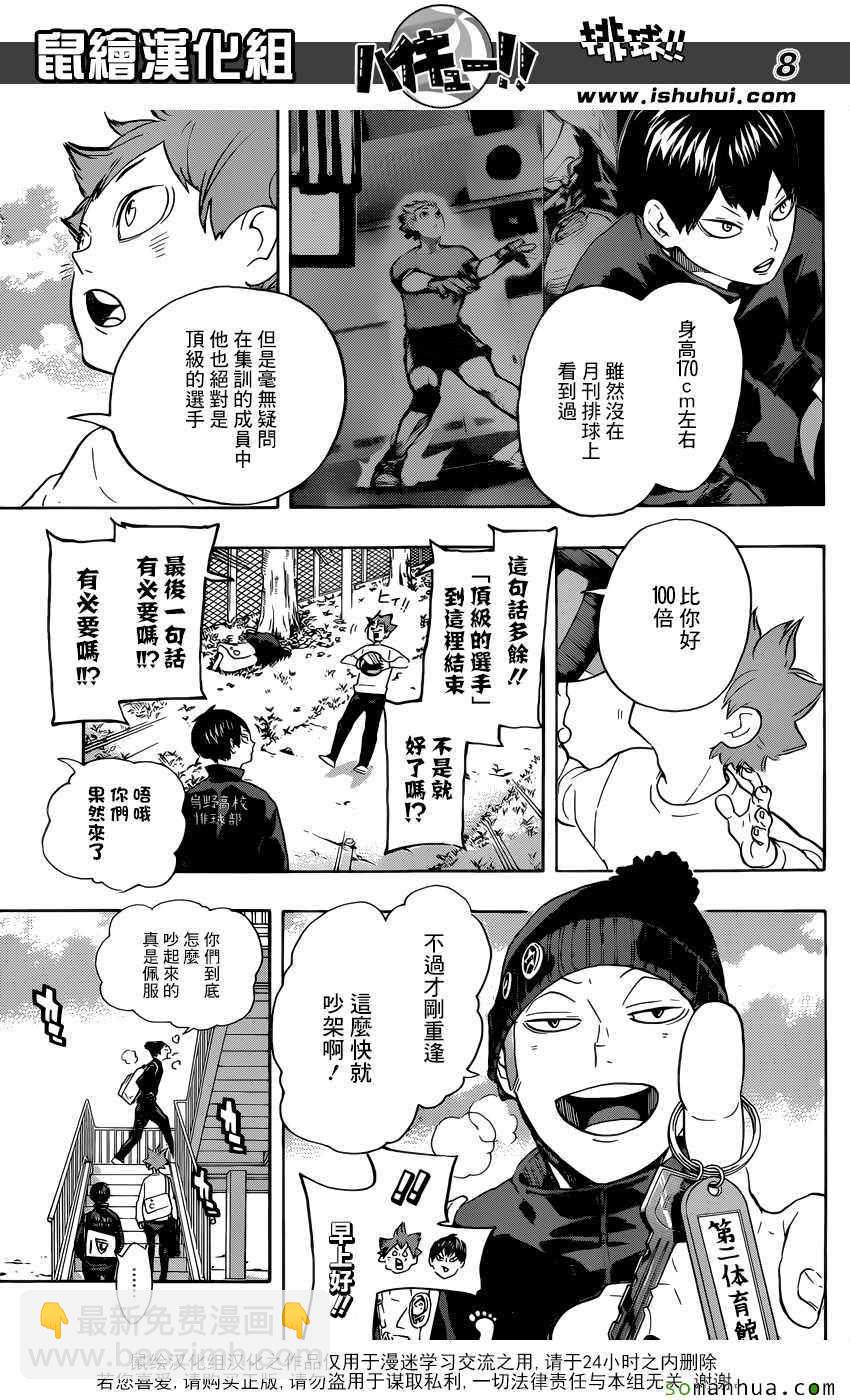 🍝排球少年!! 第220话 第8页