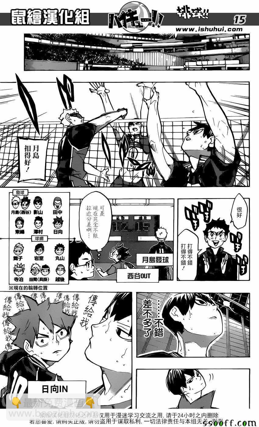 🍝排球少年!! 第234话 第14页
