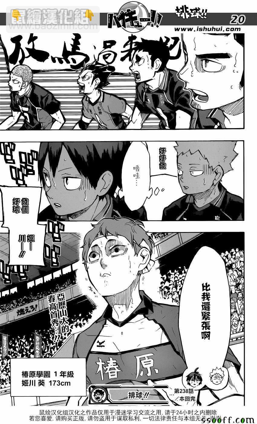 🍝排球少年!! 第238话 第19页