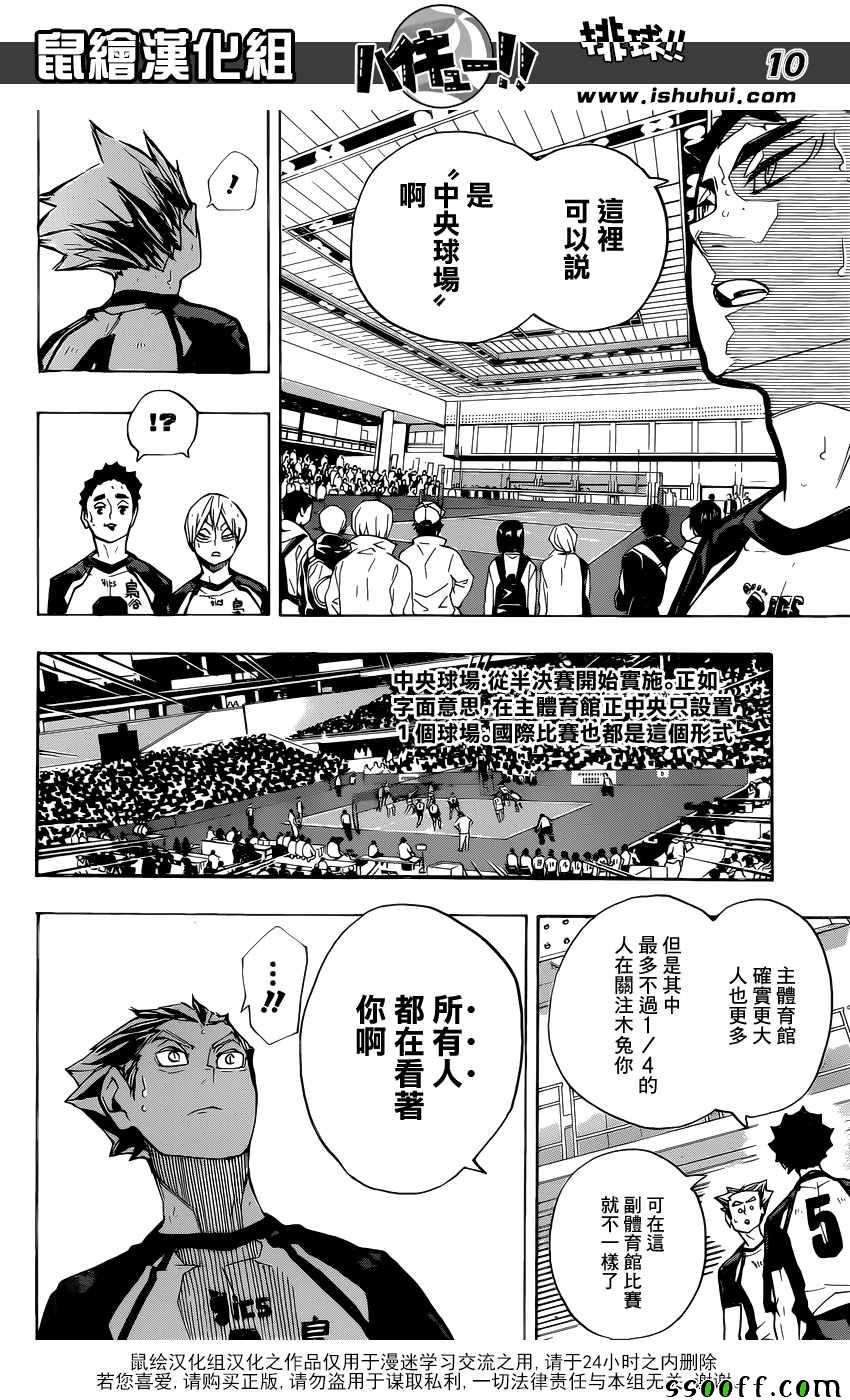 🍝排球少年!! 第244话 第10页